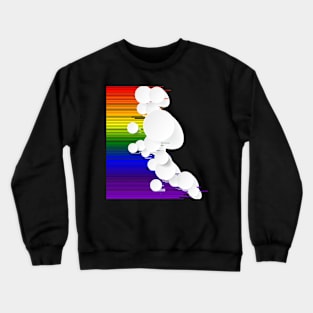 Rainbow Hot Design Crewneck Sweatshirt